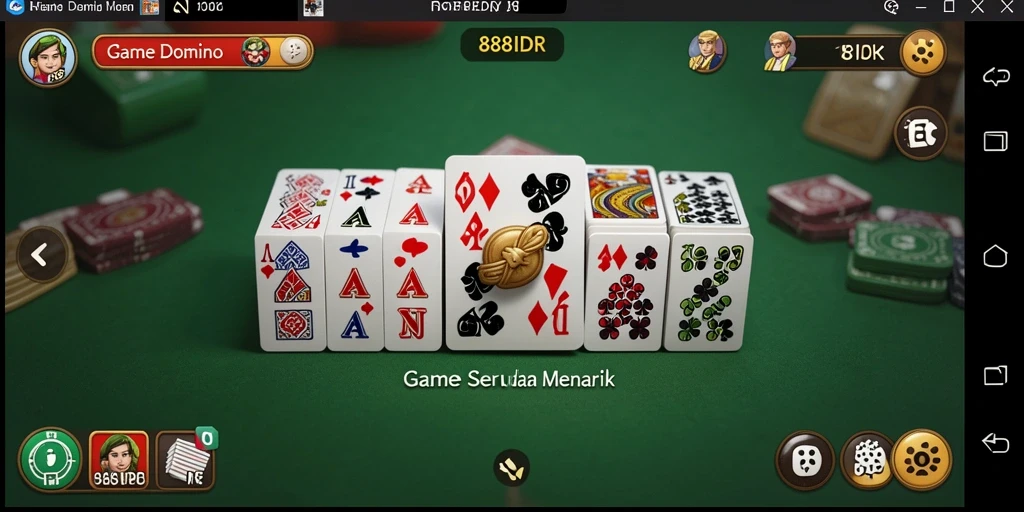Gameplay menarik dalam <strong>888IDR</strong> yang menyuguhkan keseruan permainan Domino.