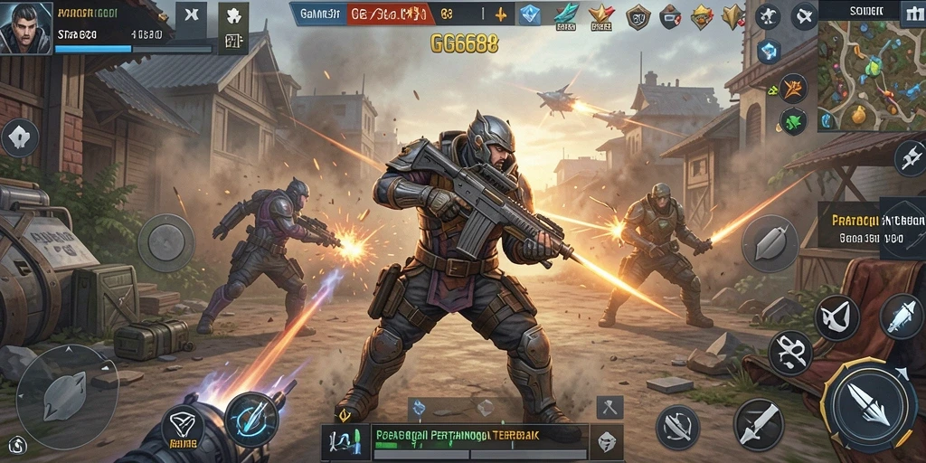 Tampilan luar biasa dari gameplay dalam G668 yang menegangkan.