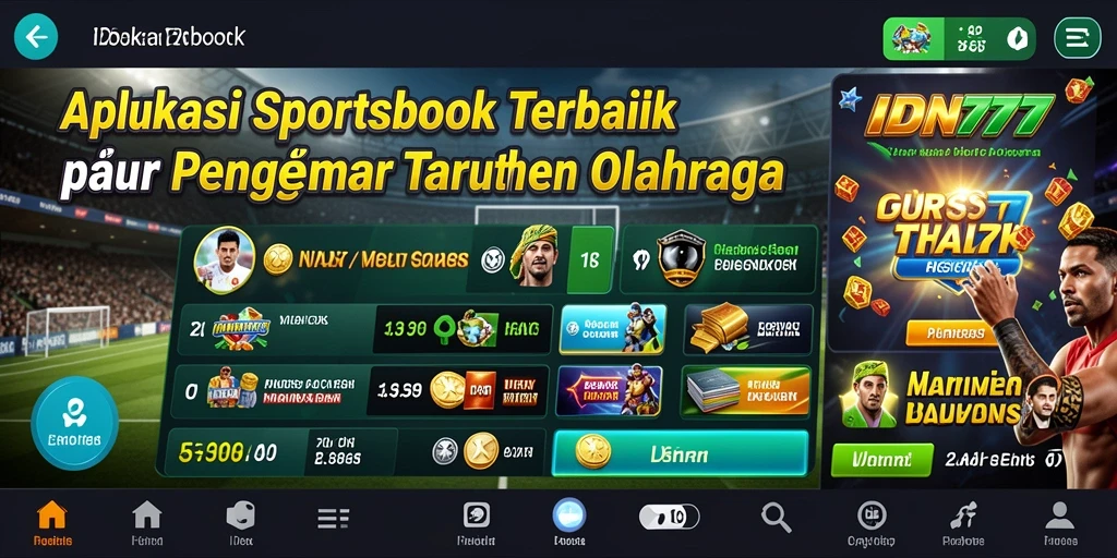 Tampilan menarik dari gameplay IDN777 yang seru dalam taruhan olahraga.
