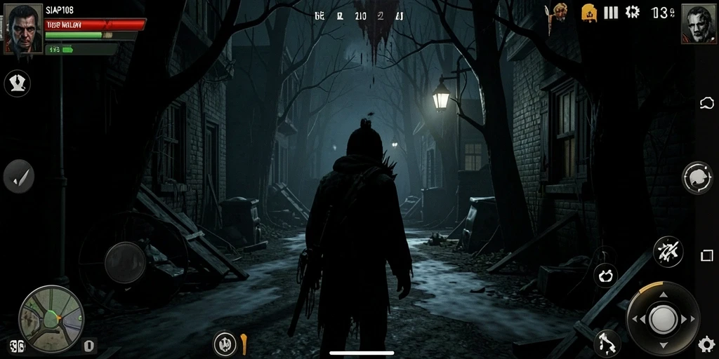 Gameplay menakutkan dengan atmosfer mencekam dan tantangan menegangkan.