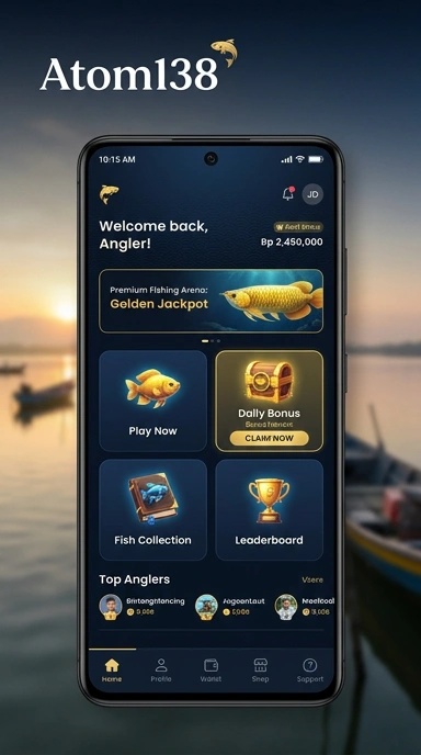 Screenshot dari proses unduh aplikasi di atom138 yang menunjukkan kemudahan akses.